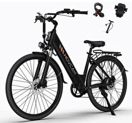 Movcan V80 Ebike, 1000W Motor 28MPH 26'' 48V 13Ah