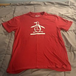 An Original Penguin by Munsingwear Men’s T-Shirt Tee Small Red Penguin Logo