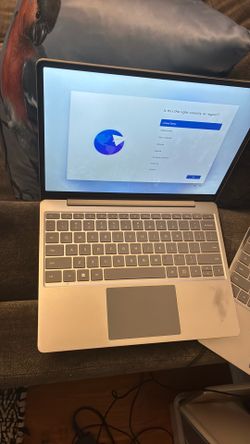 microsoft silver Lap Top