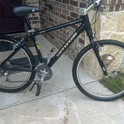 BICYCLE CANNONDALE CAD 2 F 500 LIKE NEW EXCELLENT CONDITION $325 MOUNTAIN BICYCLE