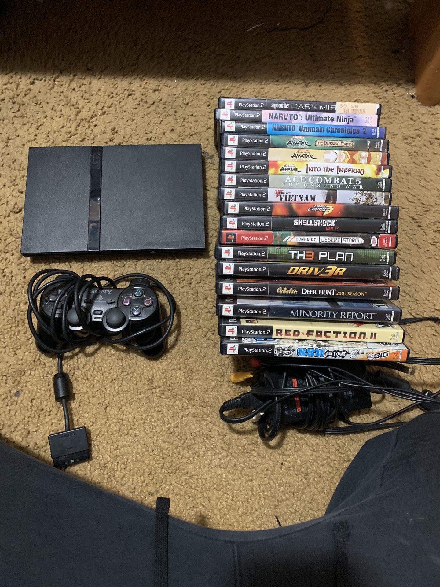 PS2 With 19 Games