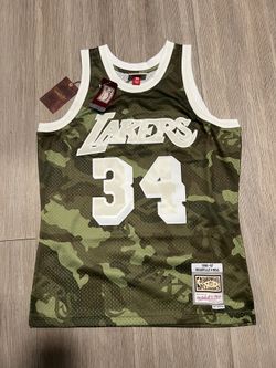 Lakers Shaq jersey In Camo