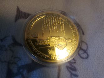 The civil war commemorative coin.