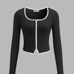 Women’s Square Neck Contrast (Size SM) 
