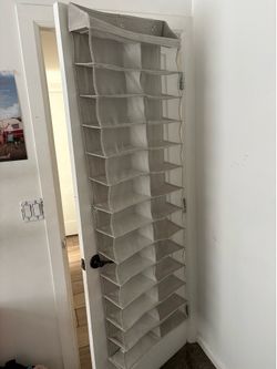 Over-the-Door Hanging Shoe Organizer – 24 Pocket Storage Rack