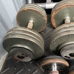 70lbs Dumbbells 
