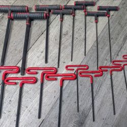 Eklind T Handle Hex Wrenches Both Sets 40$