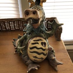 Blue Sky 10” Dragon Tealight Candle Holder