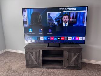75” TV and TV Stand