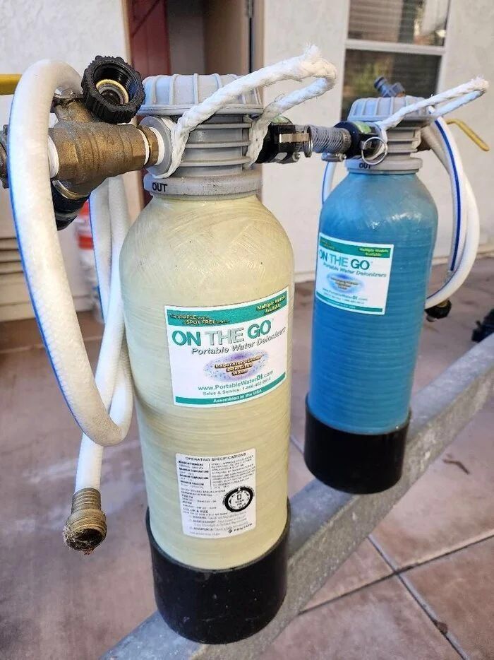 Dual Bed standard deionizer spot free rinse system