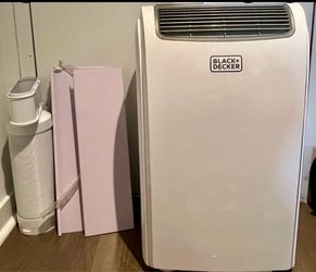 BLACK+DECKER 12,000 BTU Portable Air Conditioner (Model BPACT12WT) – Powerful Cooling!