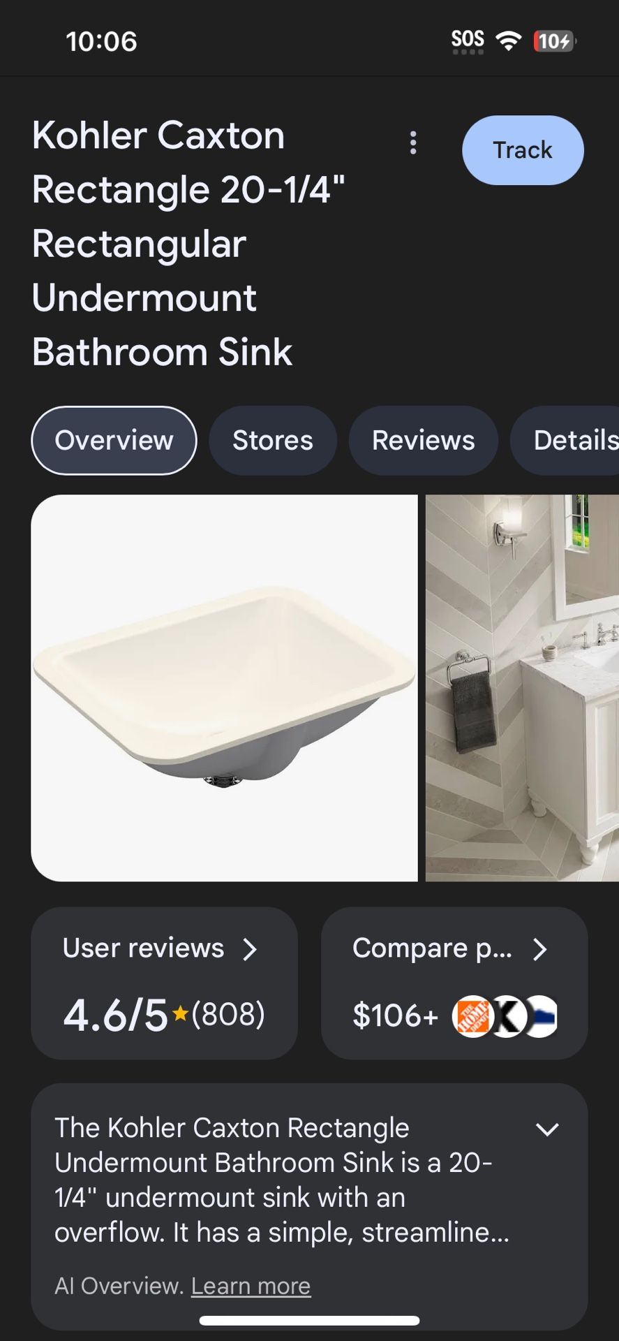 Caxton Sink by Kohler