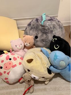 Plushies and Squishmallows