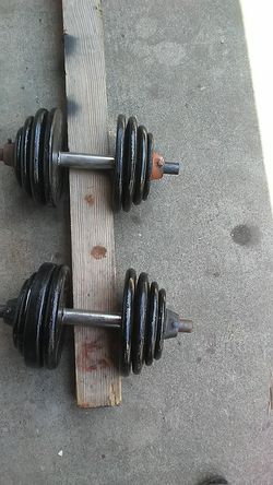 Adjustable dumbell