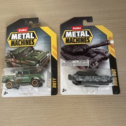 Zuru Metal Machines Tank and Military Jeep