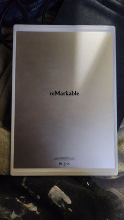 Remarkable tablet 1st gen with pen and case