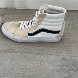 Vans Sk8-Hi Classic Sport en color blanco y crema