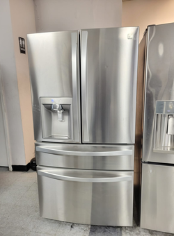Kenmore Elite 4‑Door French Door Fridge – Stainless, Ice/Water
