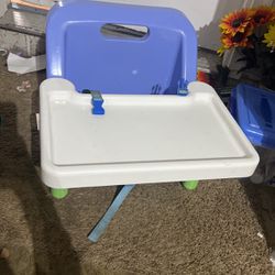Toddler Booster Chair W/ Tray