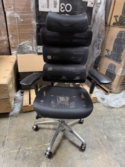 OdinLake Ergonomic Mesh Office Chair with Dynamic Lumbar Support - Black
