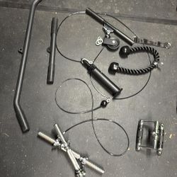 Cable Machine and Misc. Workout Equipment