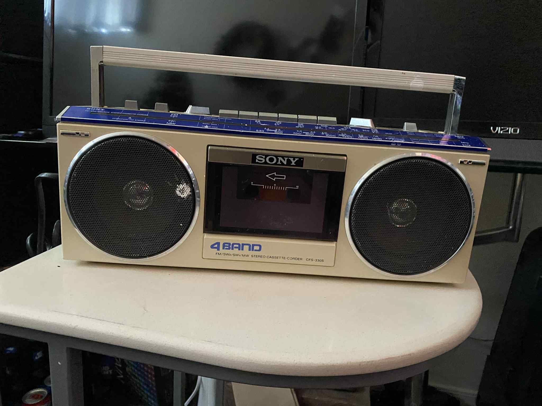 Sony Cassette/radio/aux In Stereo Player 