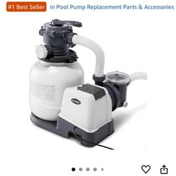 New Intex SX2100 Crystal Clear Sand filter and Pump