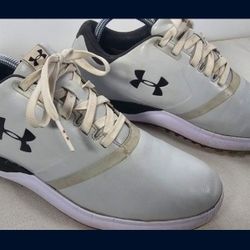 Men's UNDER ARMOUR UA HOVR DRIVE Golf Shoes.   SIZE 9.5