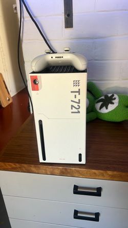 Xbox Series X with Custom Magnetic Wrap and Controller