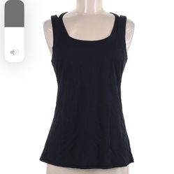 Black EUC LULULEMON size 8 tank