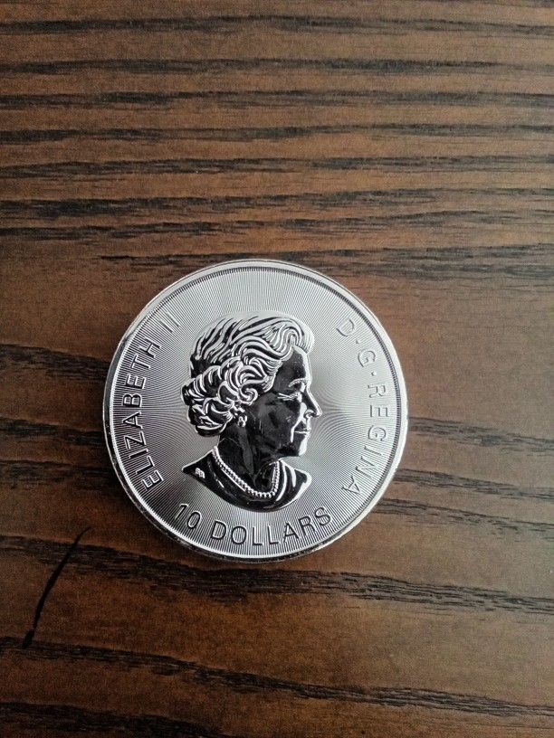 BU 2oz Silver Rounds Maple Leaf Privy Mark