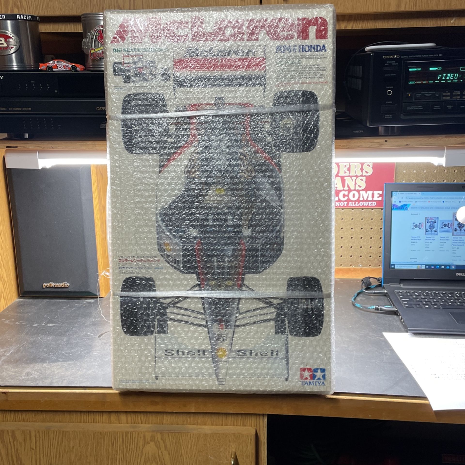 Tamiya McLaren MP4 6 Honda 1/12 Scale Big Scale Series 26 Model