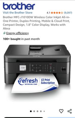 Wireless Brother InjectJet All in One Printer (Wifi)
