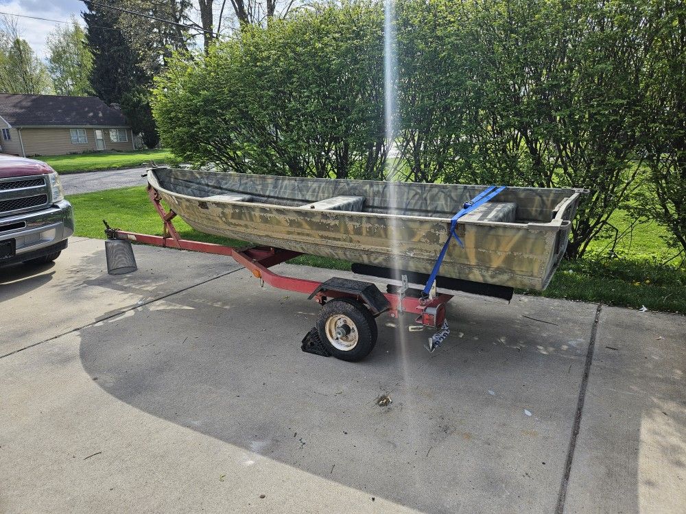 Aluminum Fishing Boat