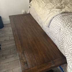 Solid Wood Bench 