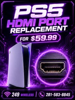 New ps5 HDMI Port
