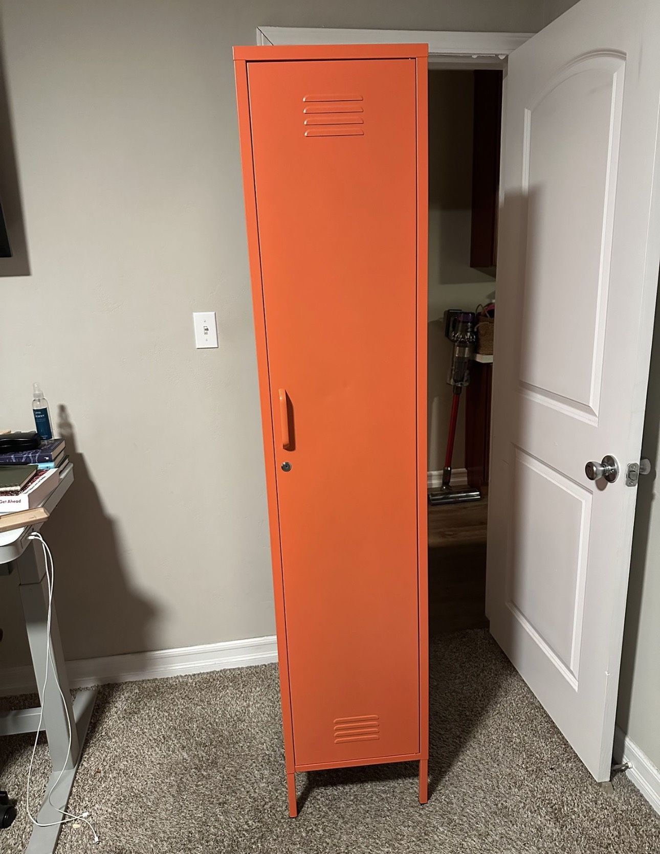 Orange Storage Locker