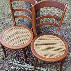 Wooden Ladder Back Chairs