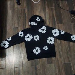Black Denim Tears Hoodie