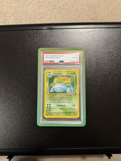 Pokemon Venusaur Base Set PSA 4