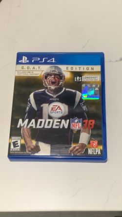 NFL Madden 18 Goat Edition