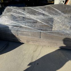 2 Couch Set Semi new Grey OBO 