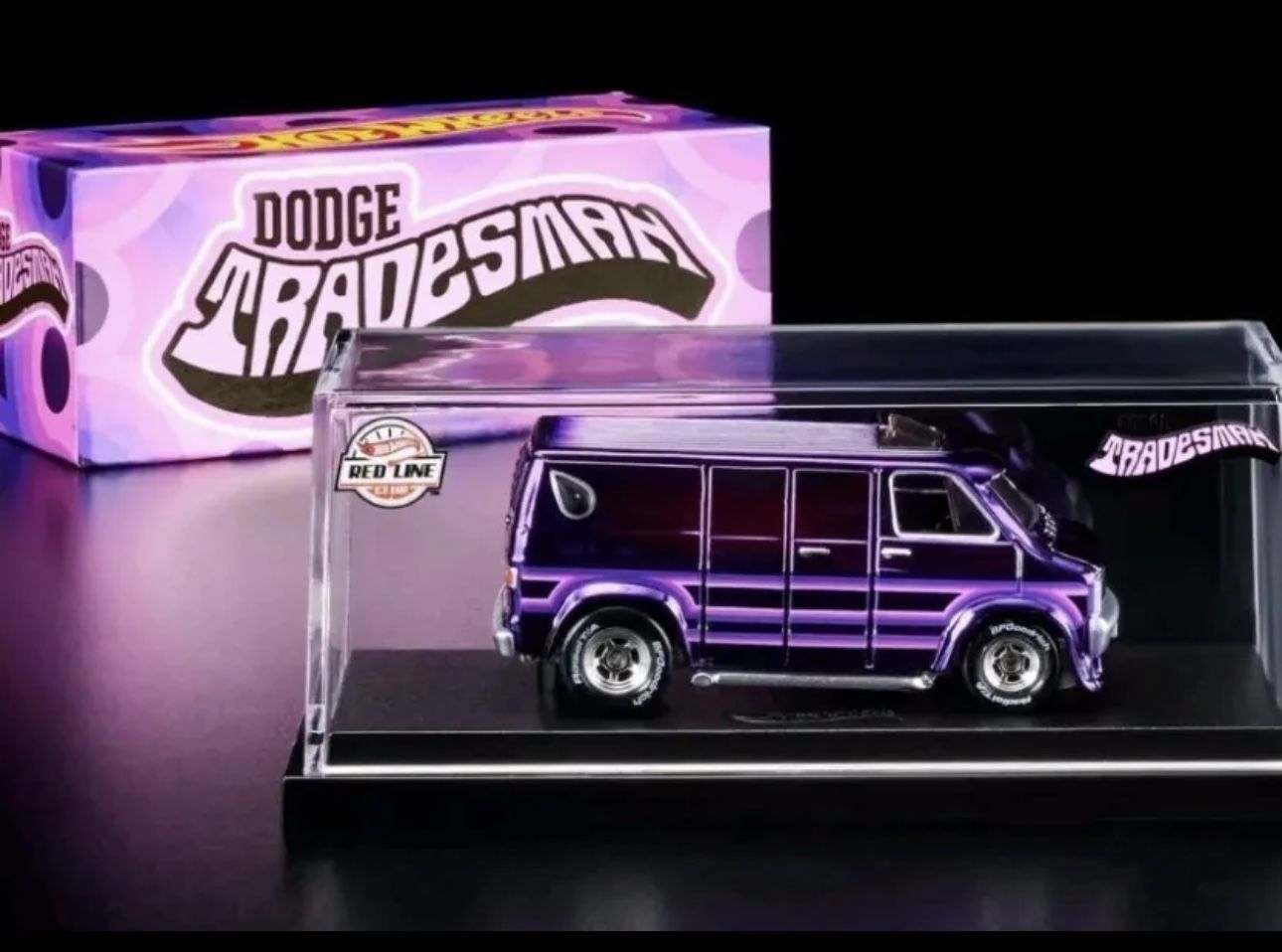 Hot Wheels RLC Exclusive 70's Dodge Tradesman Van /30000