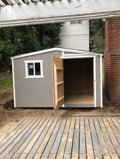 12x10x8 High Shed $2850 Includes One Window At That Price Casita Storage 