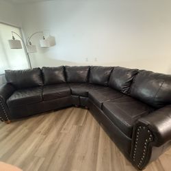 Leather Couch