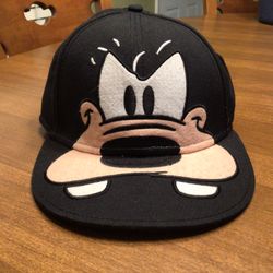 Vintage 1928 Disney Tag Brand Goof Face Fitted Cap 