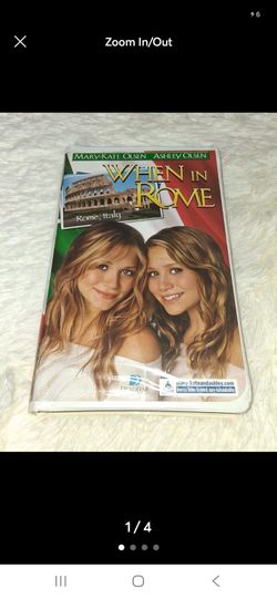When in Rome VHS Mary-Kate and Ashley Olsen