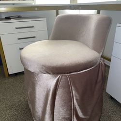 Pink/rosegold Seat Chair 