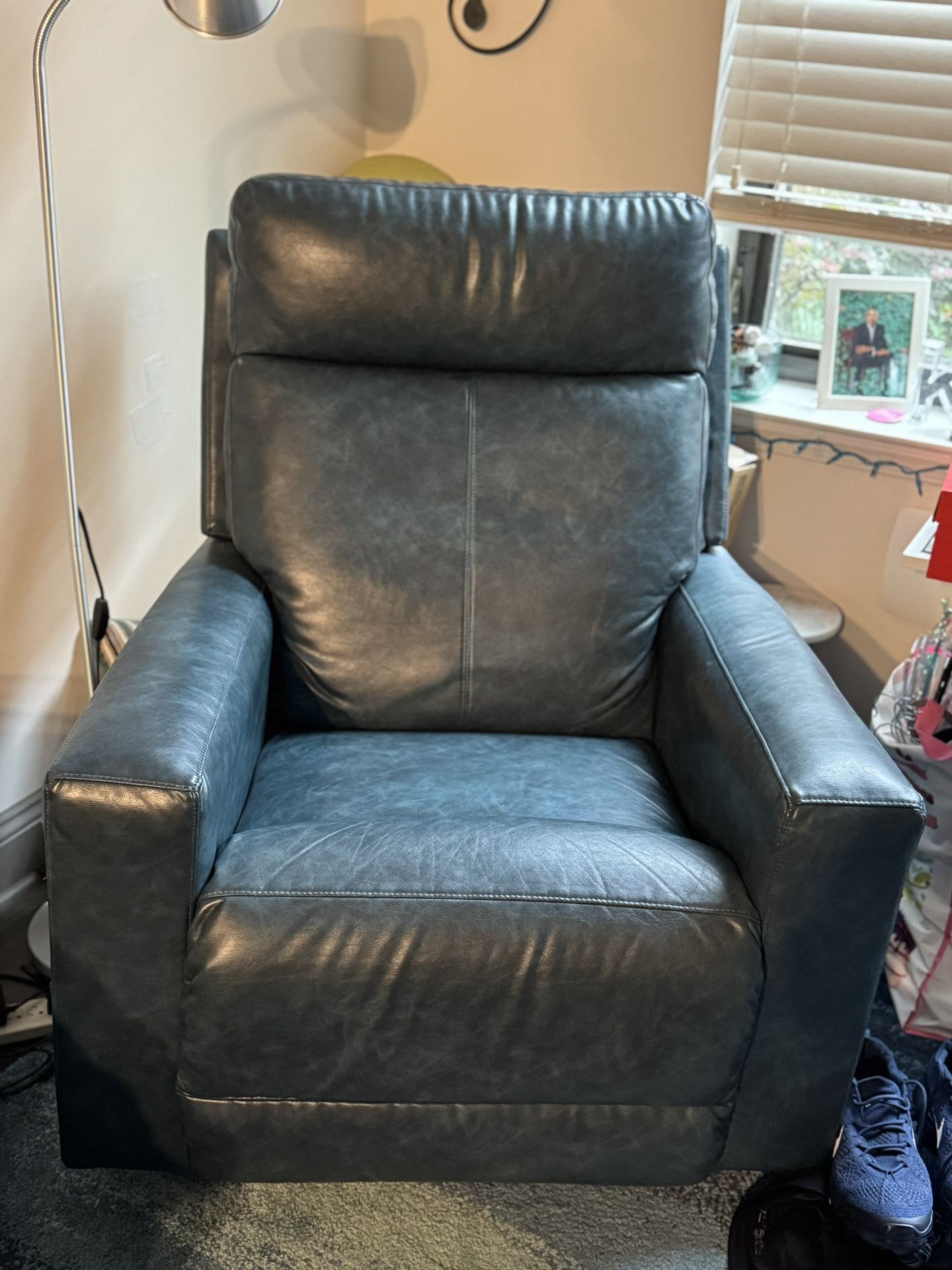 Blue Recliner