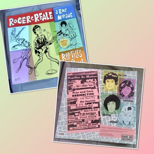 (VINYL) Roger c. / Rue Morgue Reale Reptiles in Motion